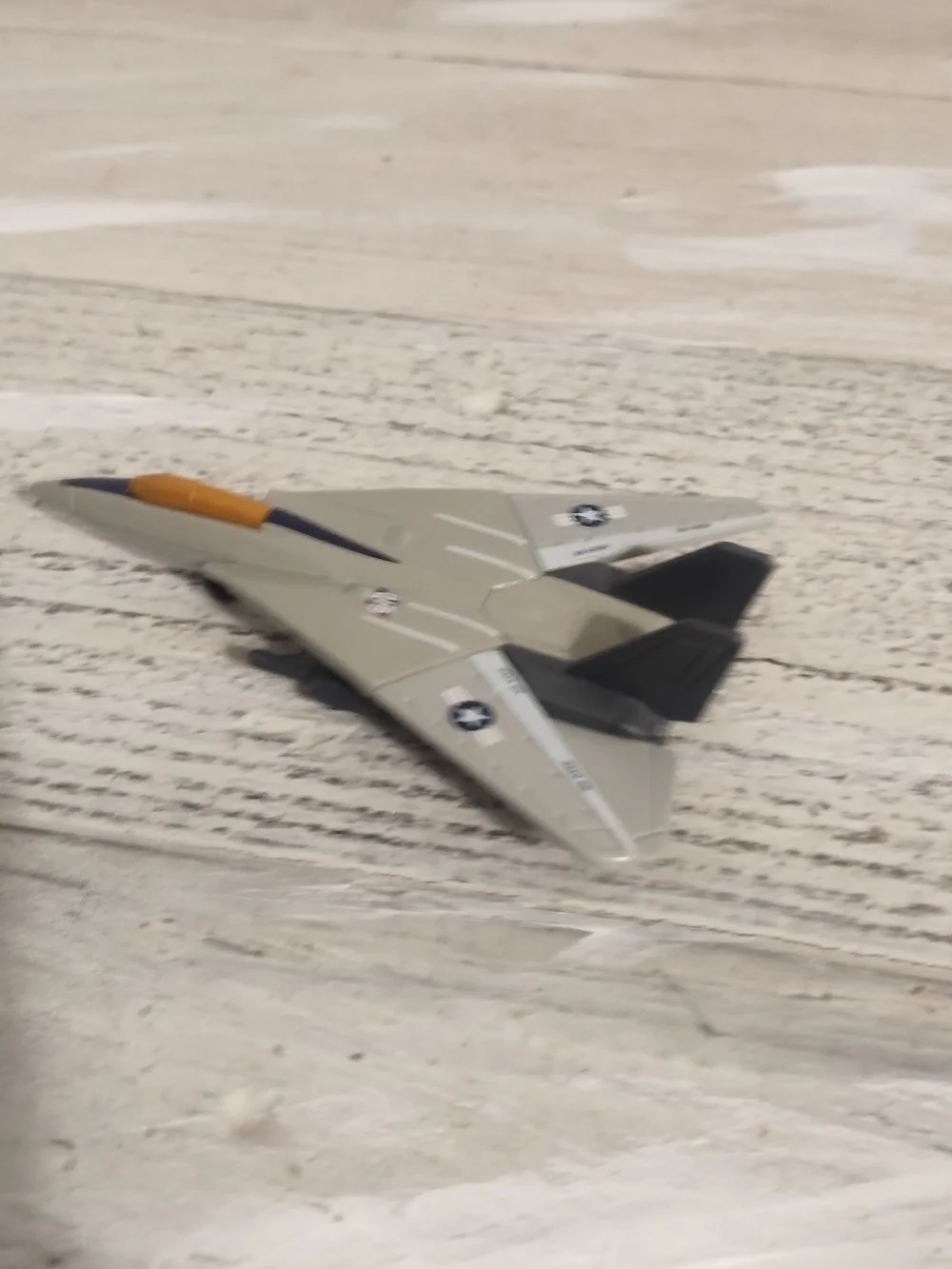 Matchbox mattel 1989 F-14 Tomcat die cast and plastic good condition